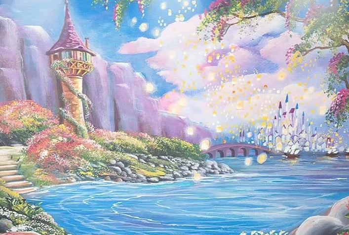 KMK - Rapunzel Tower Backdrop