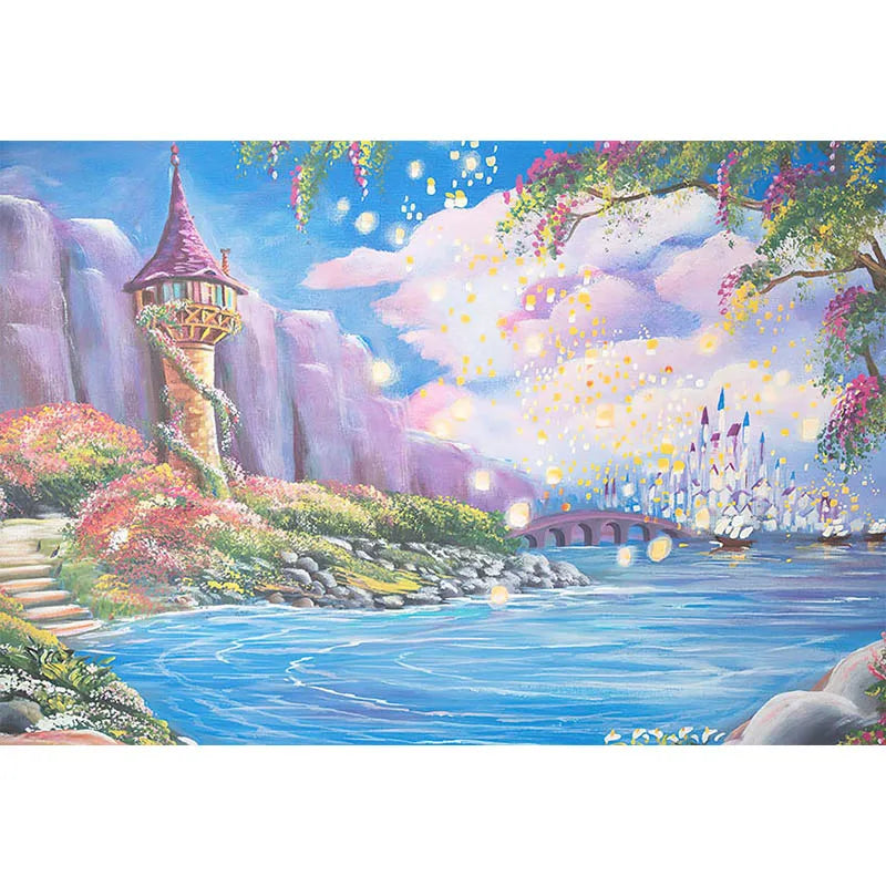 KMK - Rapunzel Tower Backdrop