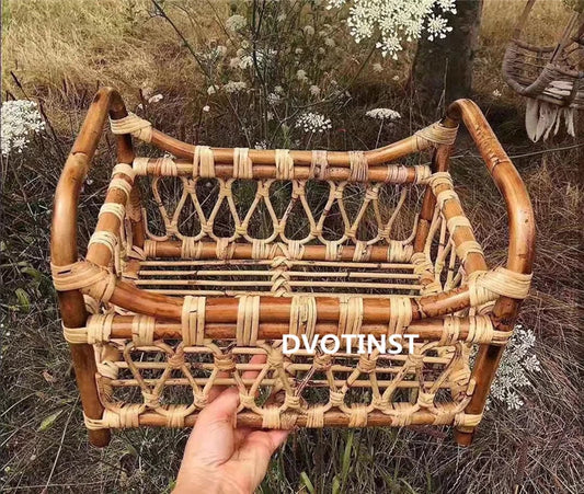 KMK - Retro Handmade Rattan Basket