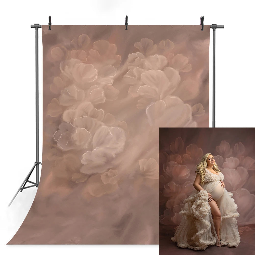 KMK - Rusty Floral watercolour backdrop