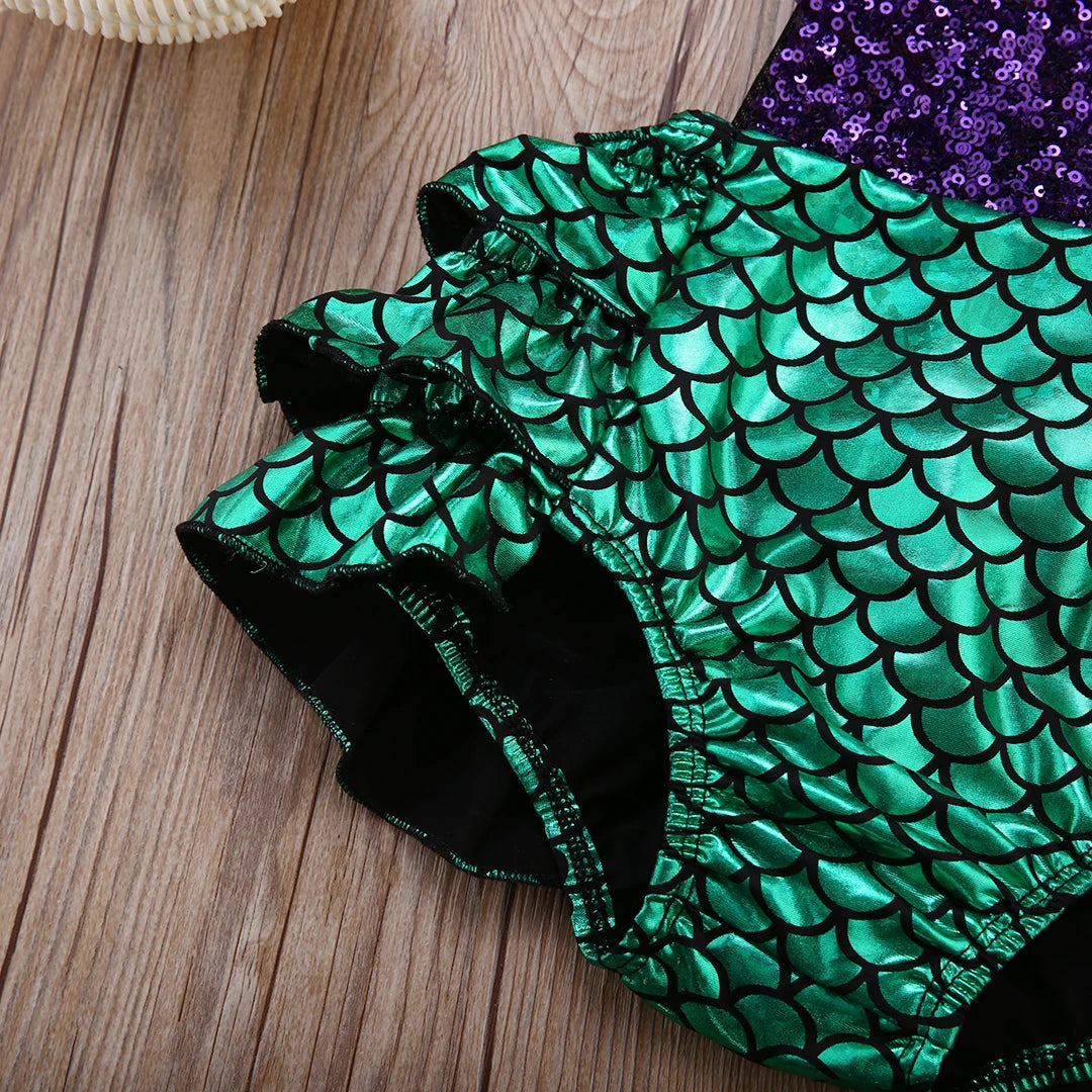 KMK - Sequin Mermaid Romper