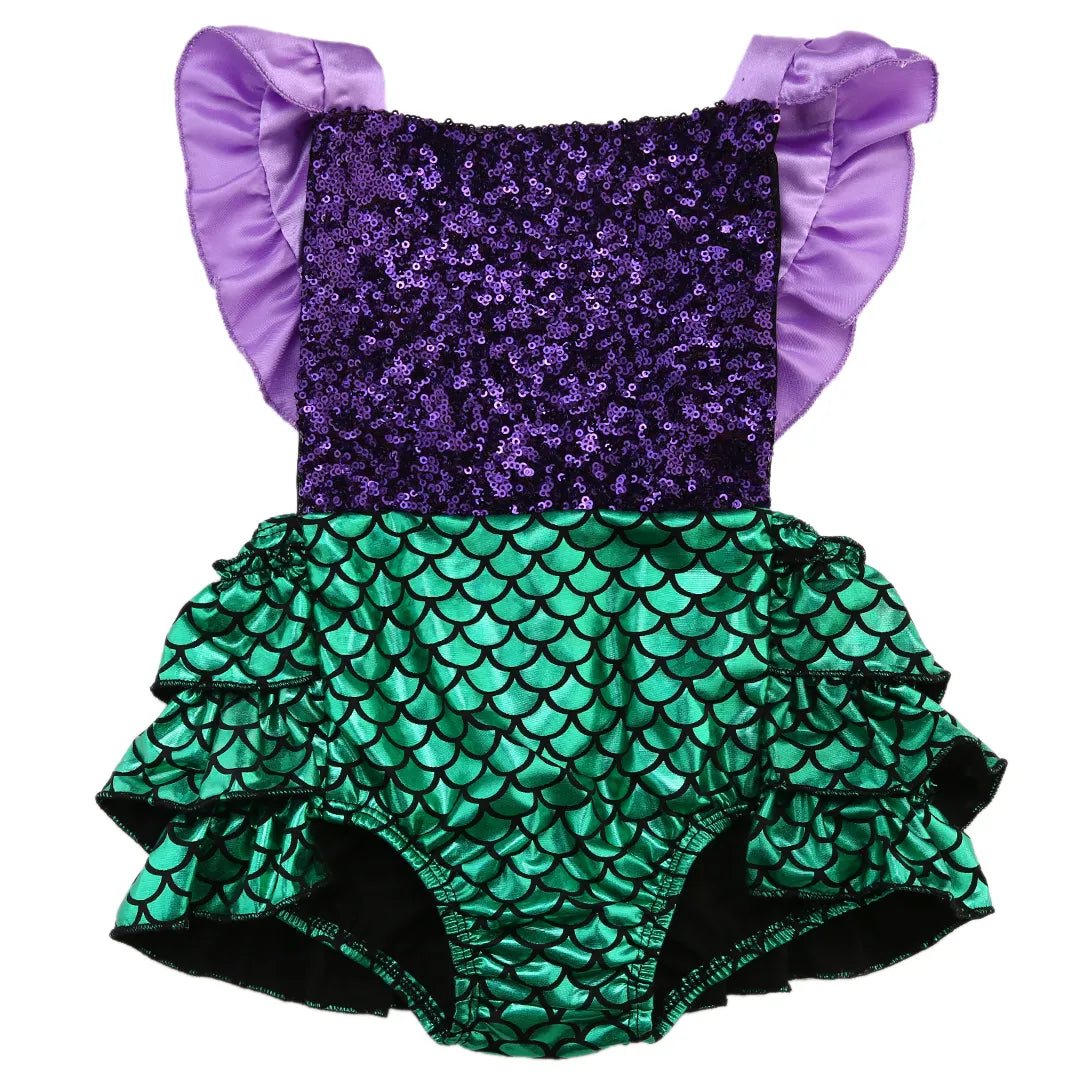 KMK - Sequin Mermaid Romper