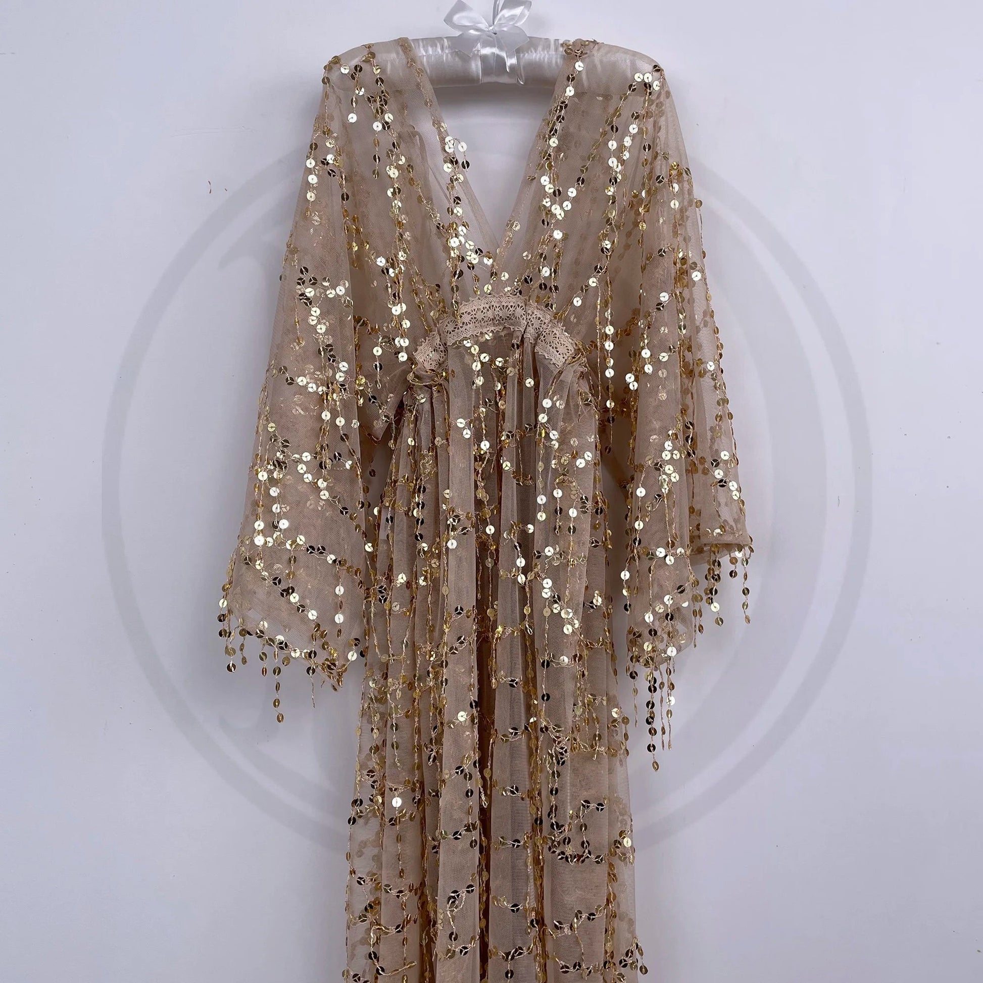 KMK - Sequin Tassel 4-8 Yr Dress