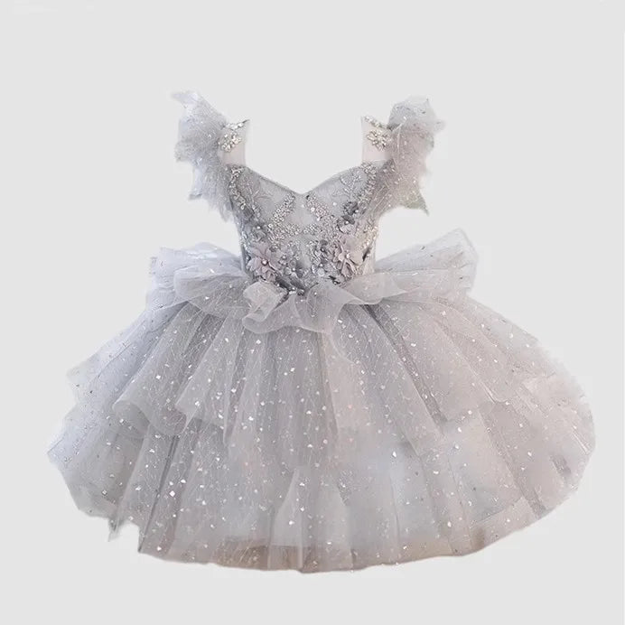 KMK - Sequins Tulle Dress