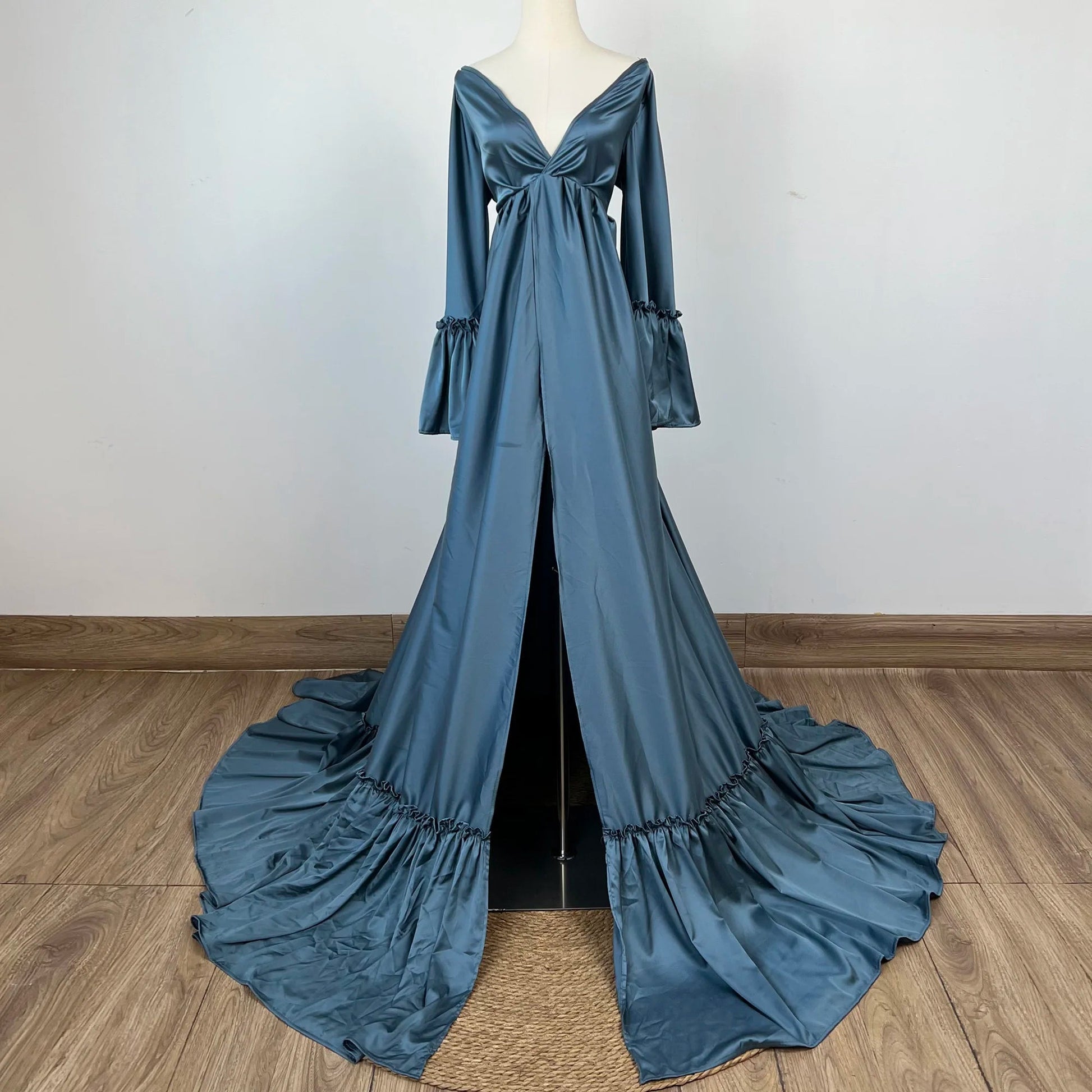 KMK - Silky Maternity Gown