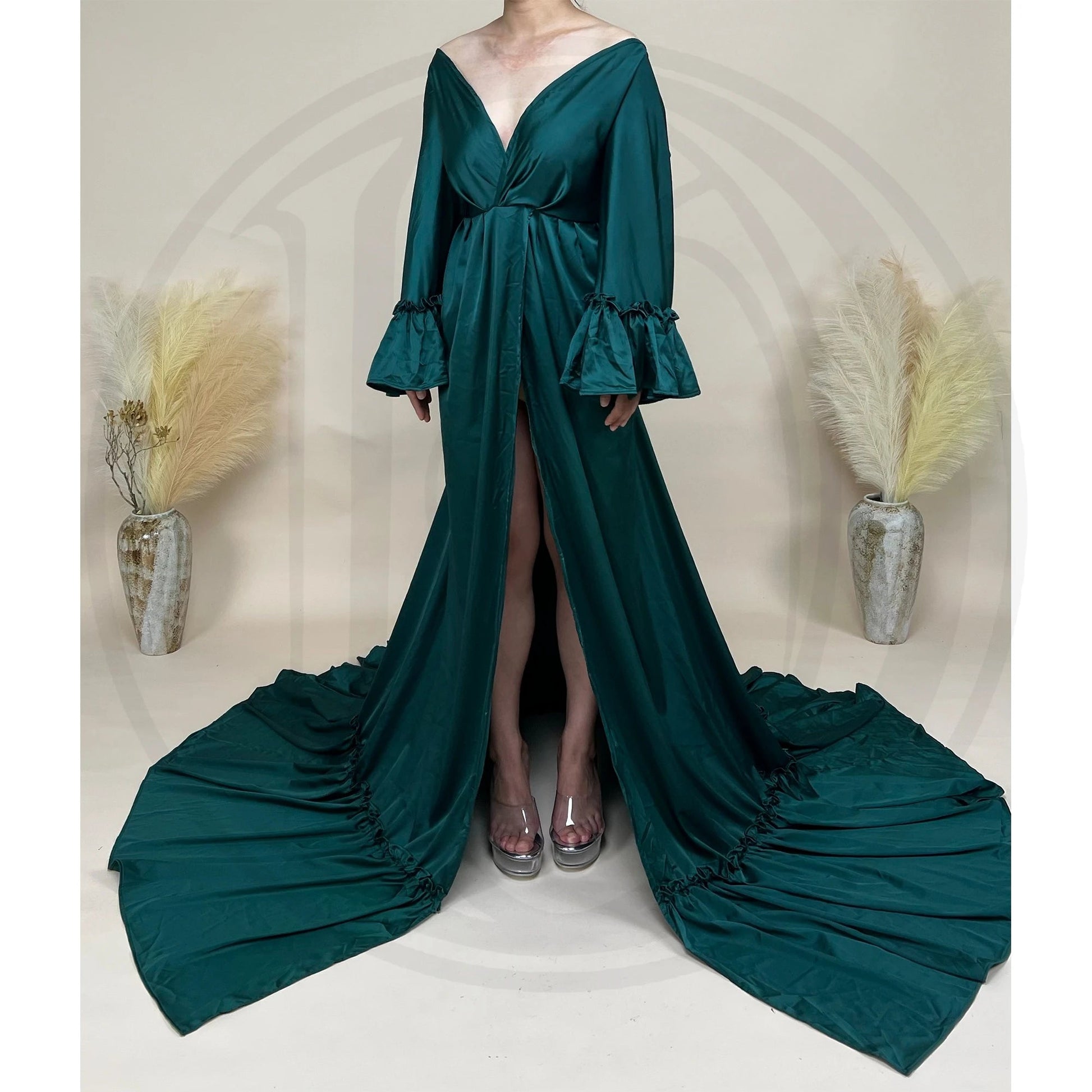 KMK - Silky Maternity Gown