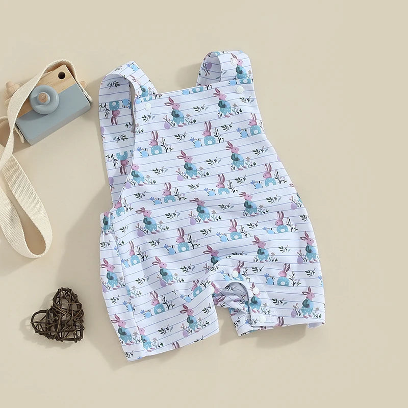 KMK - Sleeveless Bunny Easter Romper