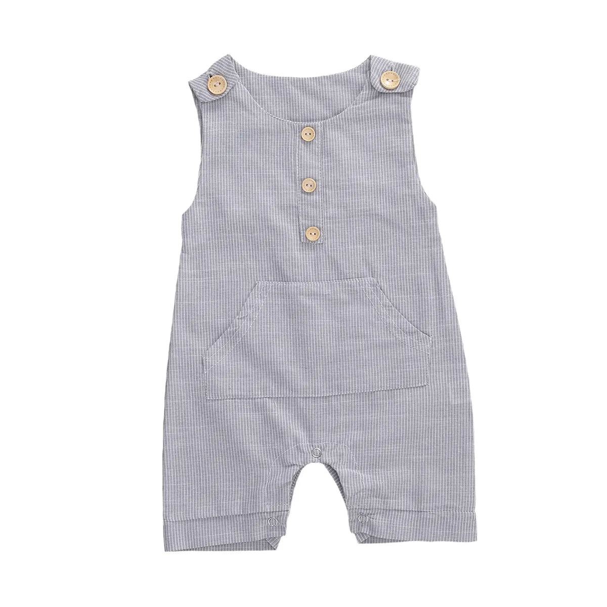 KMK - Sleeveless Pocket Rompers