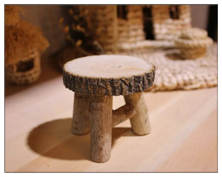 KMK - Small Wooden Stool