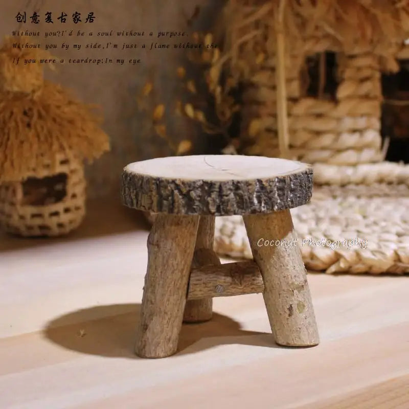 KMK - Small Wooden Stool