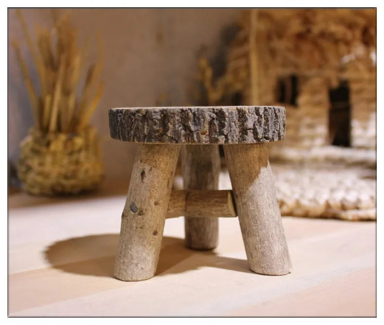 KMK - Small Wooden Stool