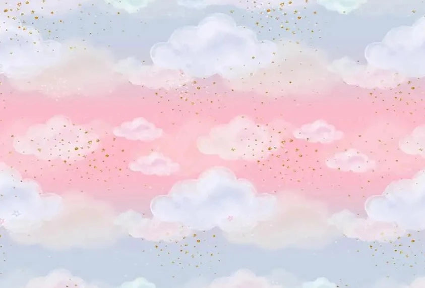 KMK - Soft Clouds Watercolour Backdrop