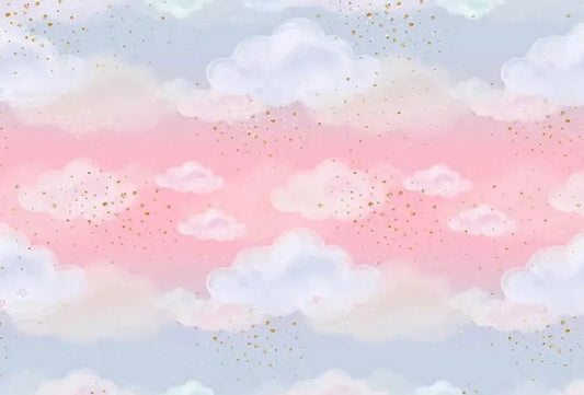 KMK - Soft Clouds Watercolour Backdrop