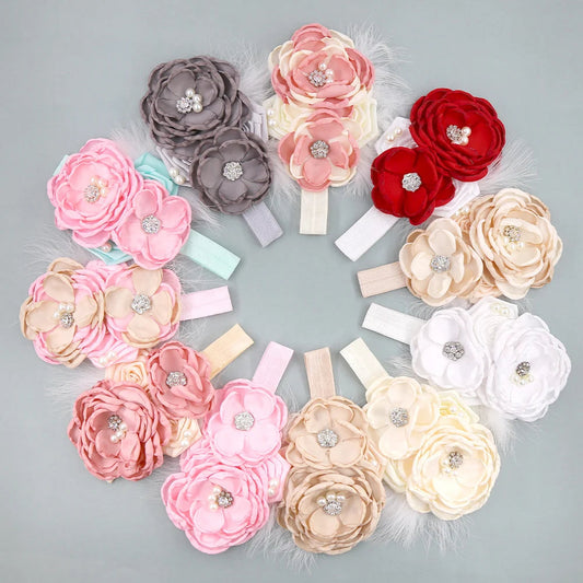 KMK - Soft Flower Headband