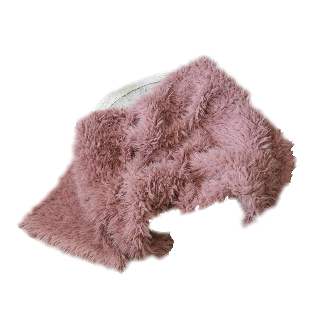 KMK - Soft Fur Fabric Nest Blanket