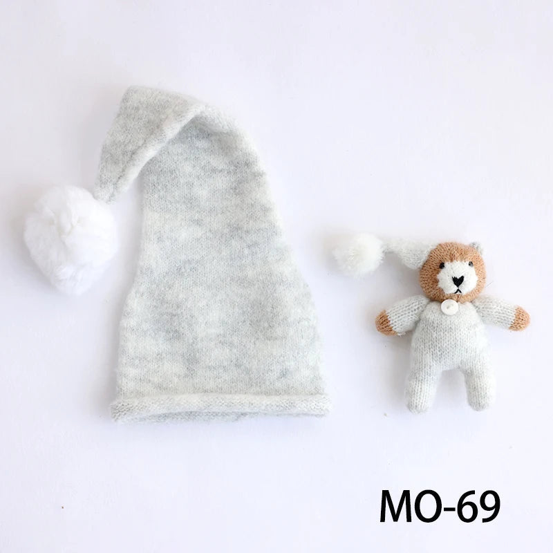 KMK - Soft Hairball Hat + Doll 2 Pcs/Set