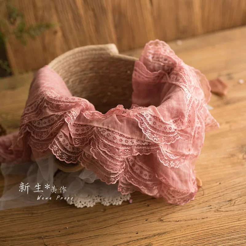 KMK - Soft Lace Cotton wrap - assorted colours