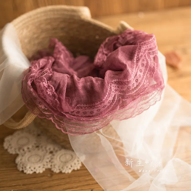 KMK - Soft Lace Cotton wrap - assorted colours