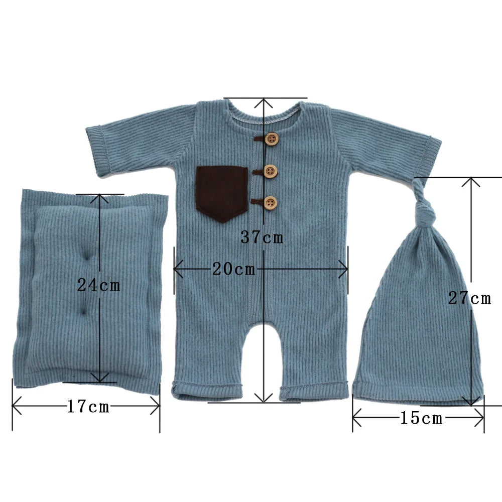 KMK - Soft Stretchy Cotton 3 Piece Posing Set