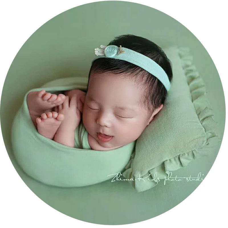 KMK - Soft Stretchy Wrap + Hat + Pillow