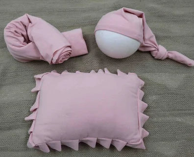 KMK - Soft Stretchy Wrap + Hat + Pillow