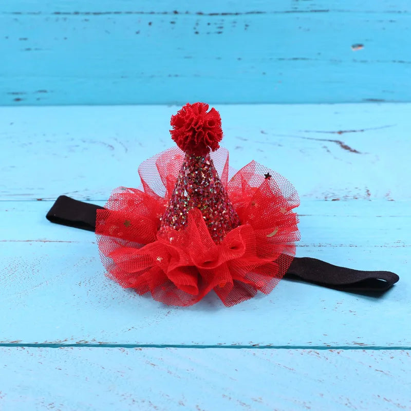 KMK - Sparkly Glitter Crown Hairpin & Headband Variety - Assorted Colours