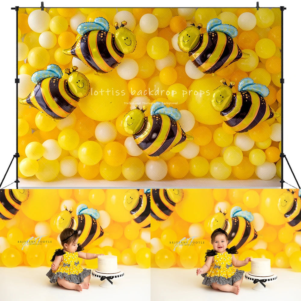 KMK - Spring Bee Backdrop