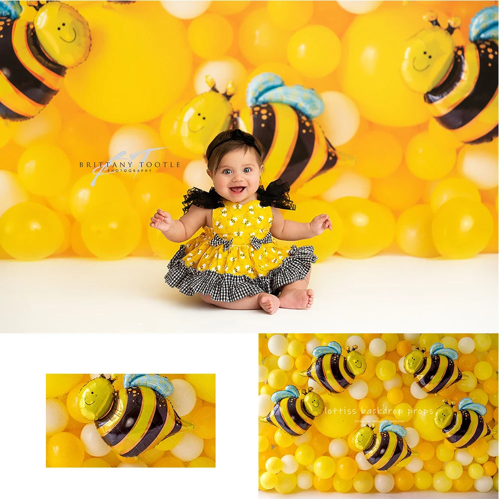 KMK - Spring Bee Backdrop