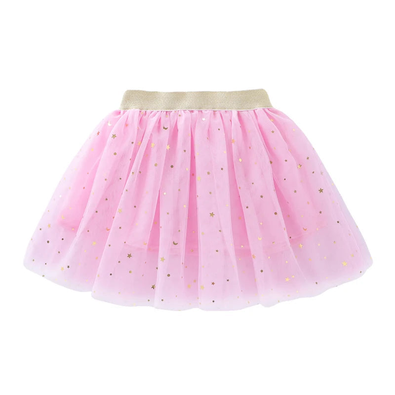 KMK - Stars Glitter Ballet Tulle Skirt