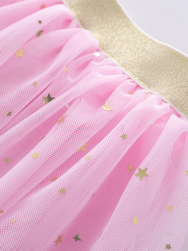 KMK - Stars Glitter Ballet Tulle Skirt