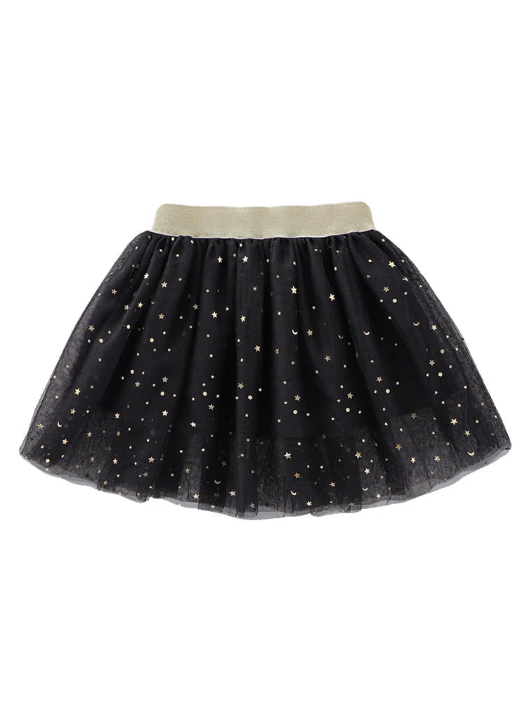 KMK - Stars Glitter Ballet Tulle Skirt