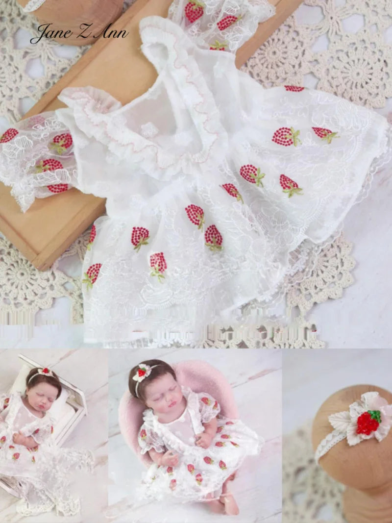 KMK - Strawberry Dress Set