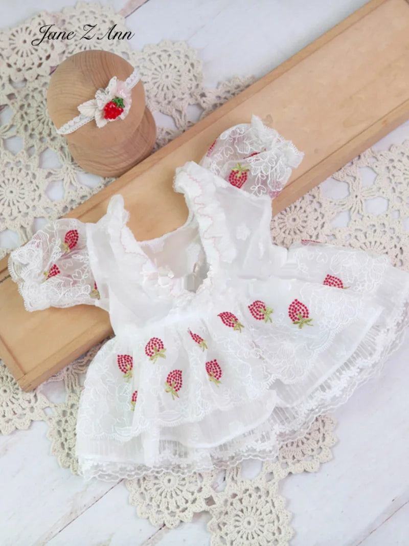 KMK - Strawberry Dress Set