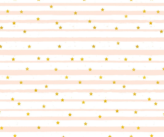 KMK - Stripes with Gold Star Backdrop