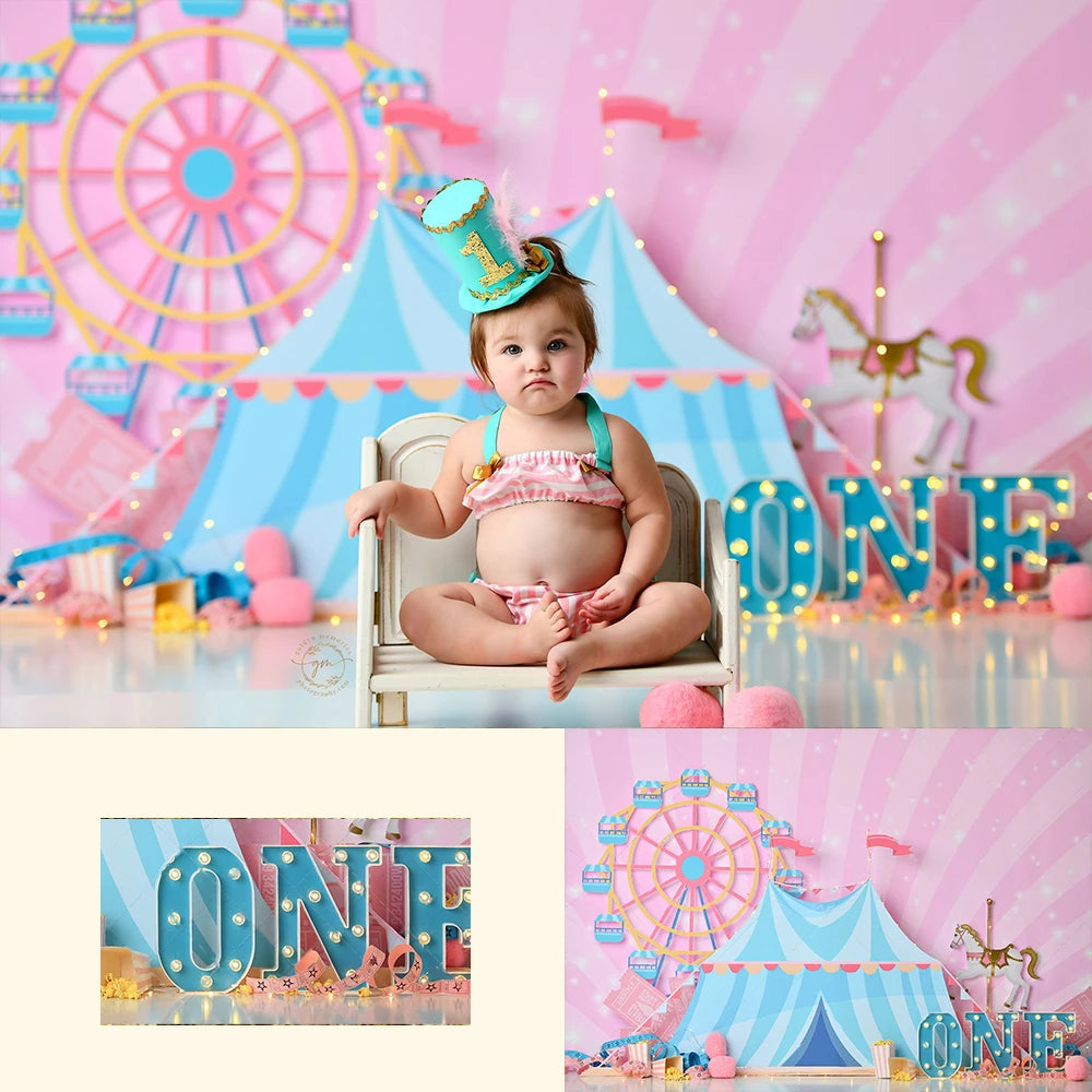 KMK - Summer Circus Backdrop