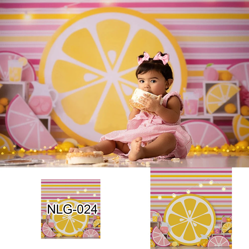 KMK - Summer Lemonade Backdrop