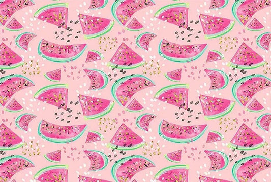 KMK - Summer Watermelon Backdrop