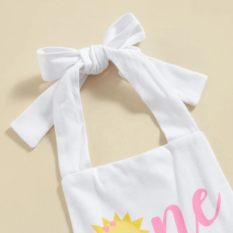 KMK - Sunny Birthday Romper + Headband