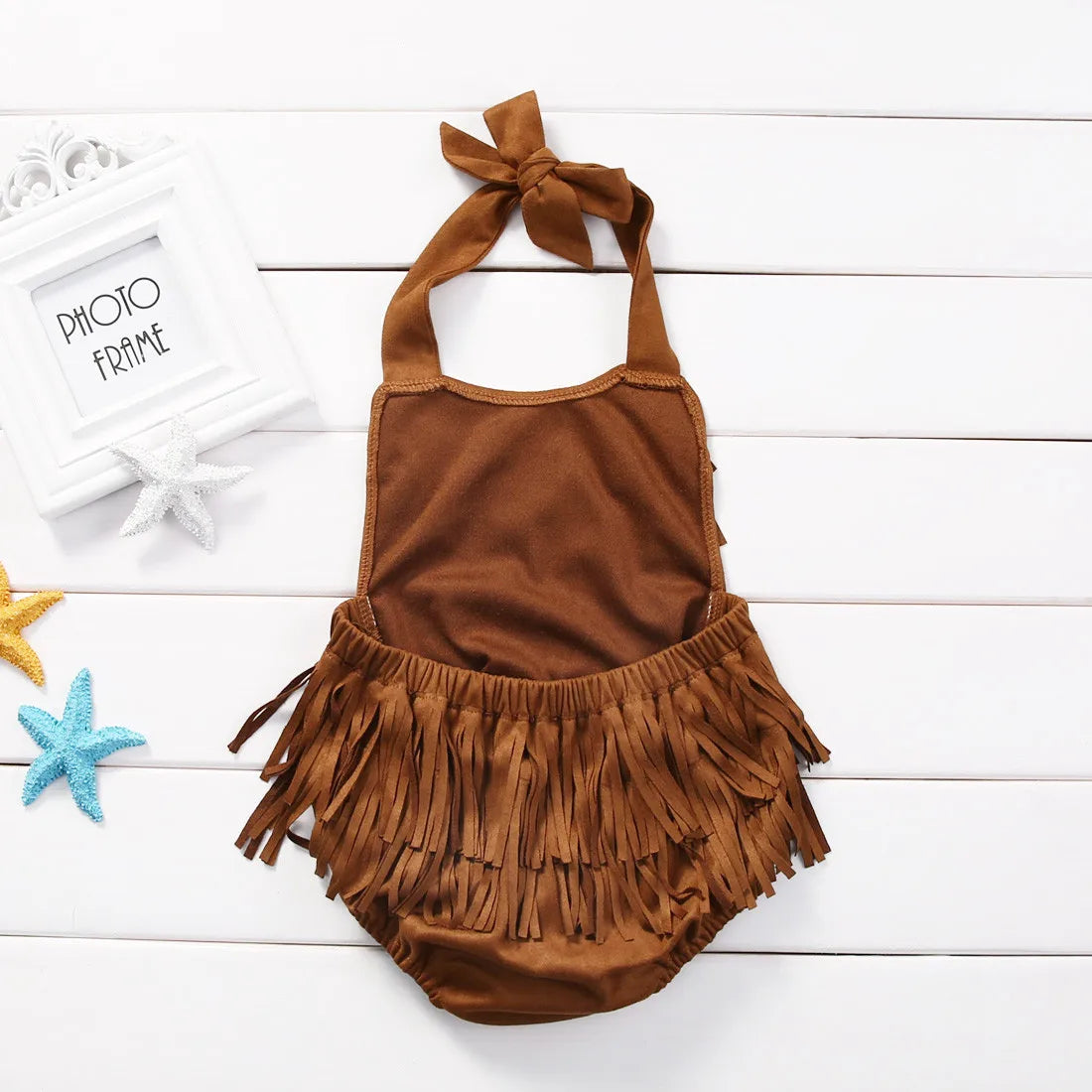 KMK - Tassel Cowgirl Romper