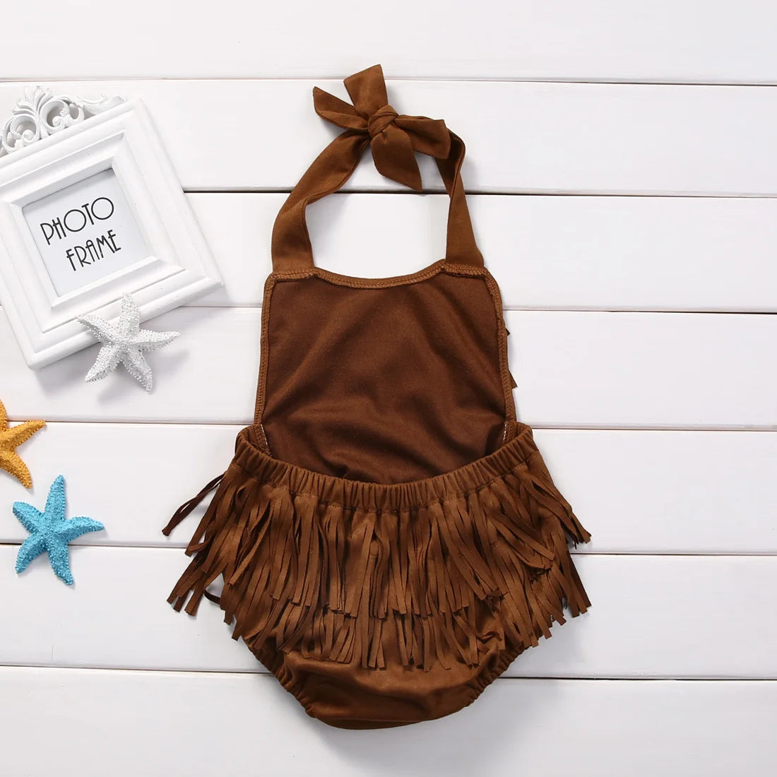 KMK - Tassel Cowgirl Romper