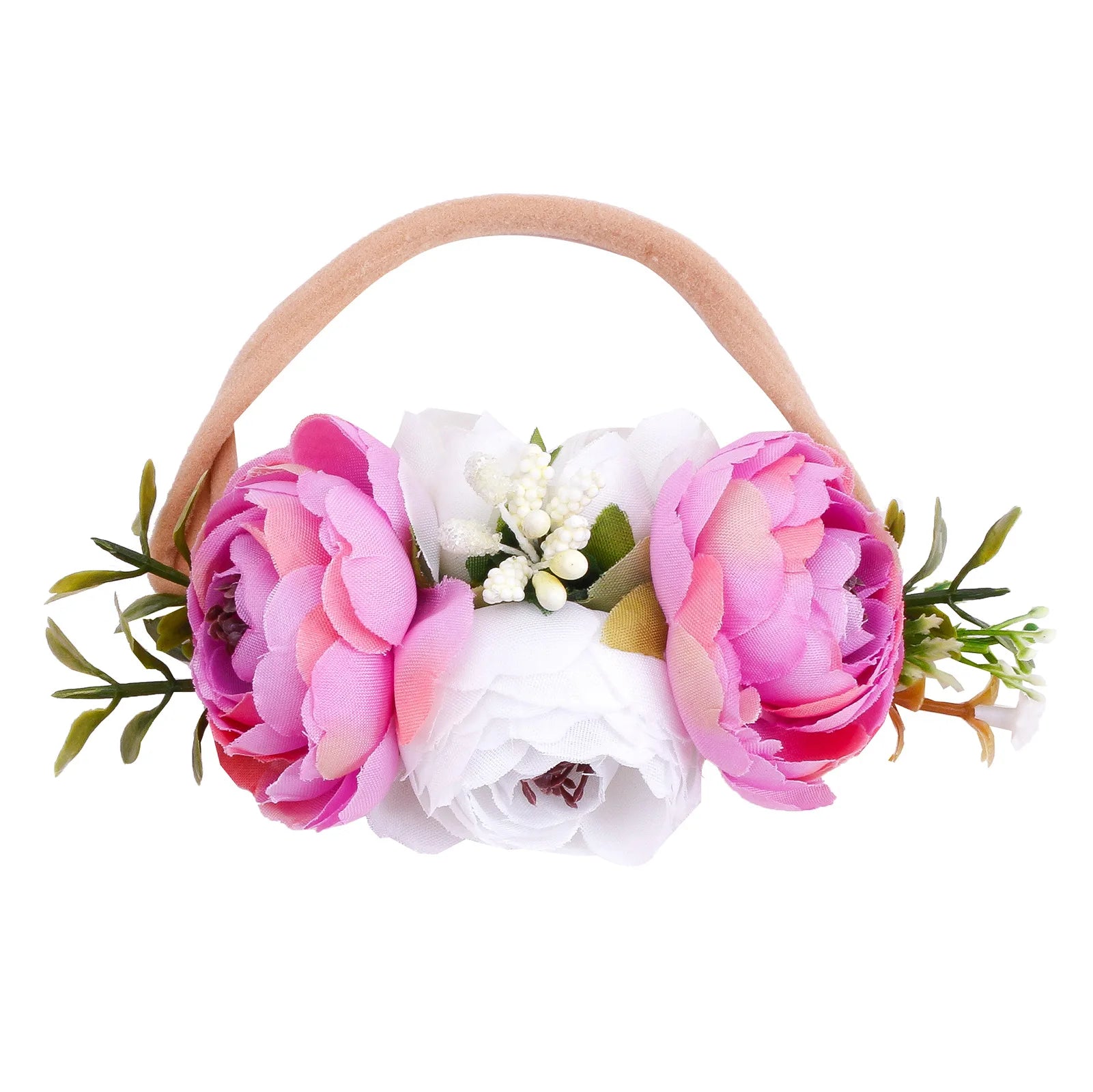 KMK - Toddler Elastic Floral Headband