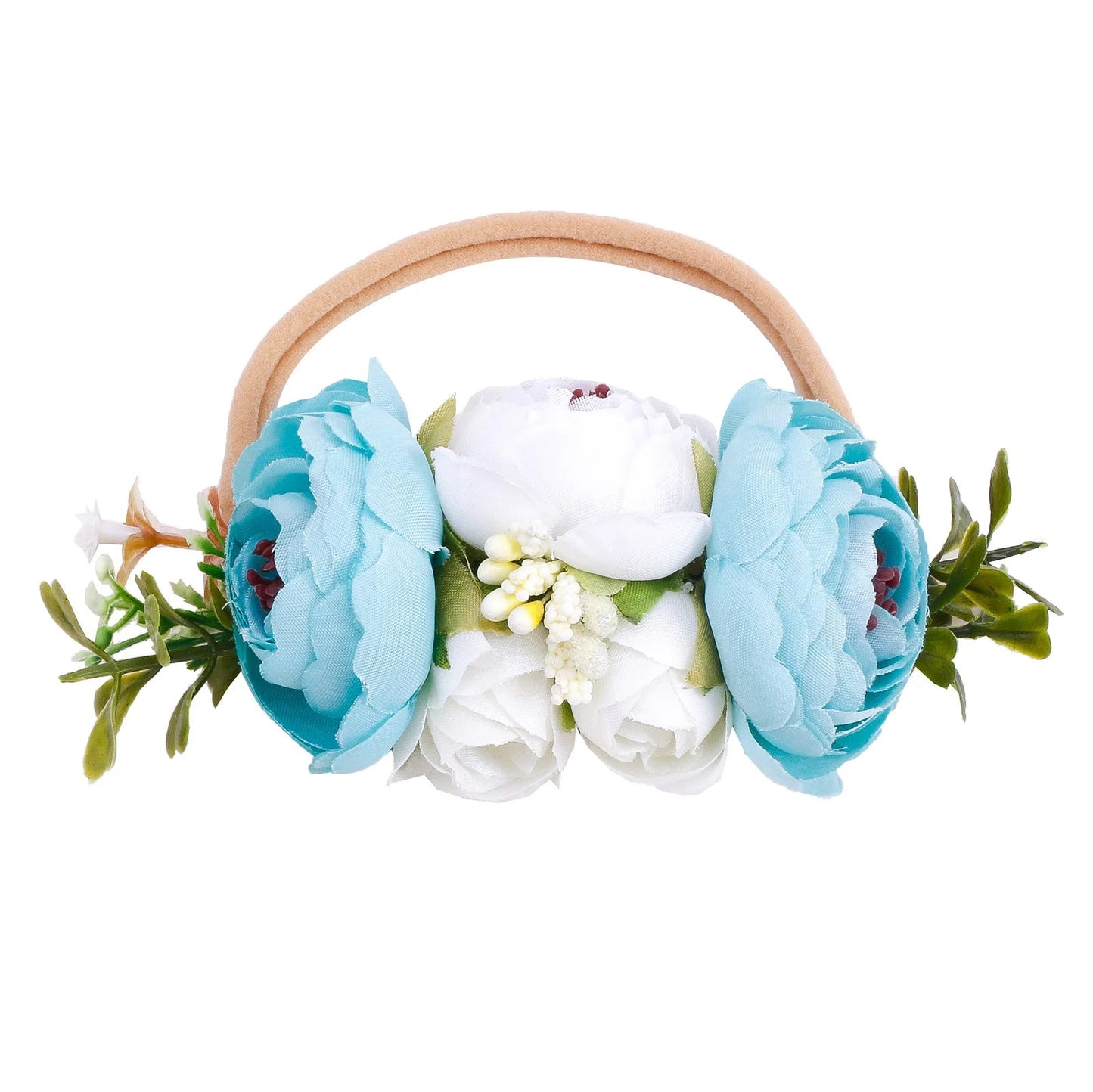 KMK - Toddler Elastic Floral Headband