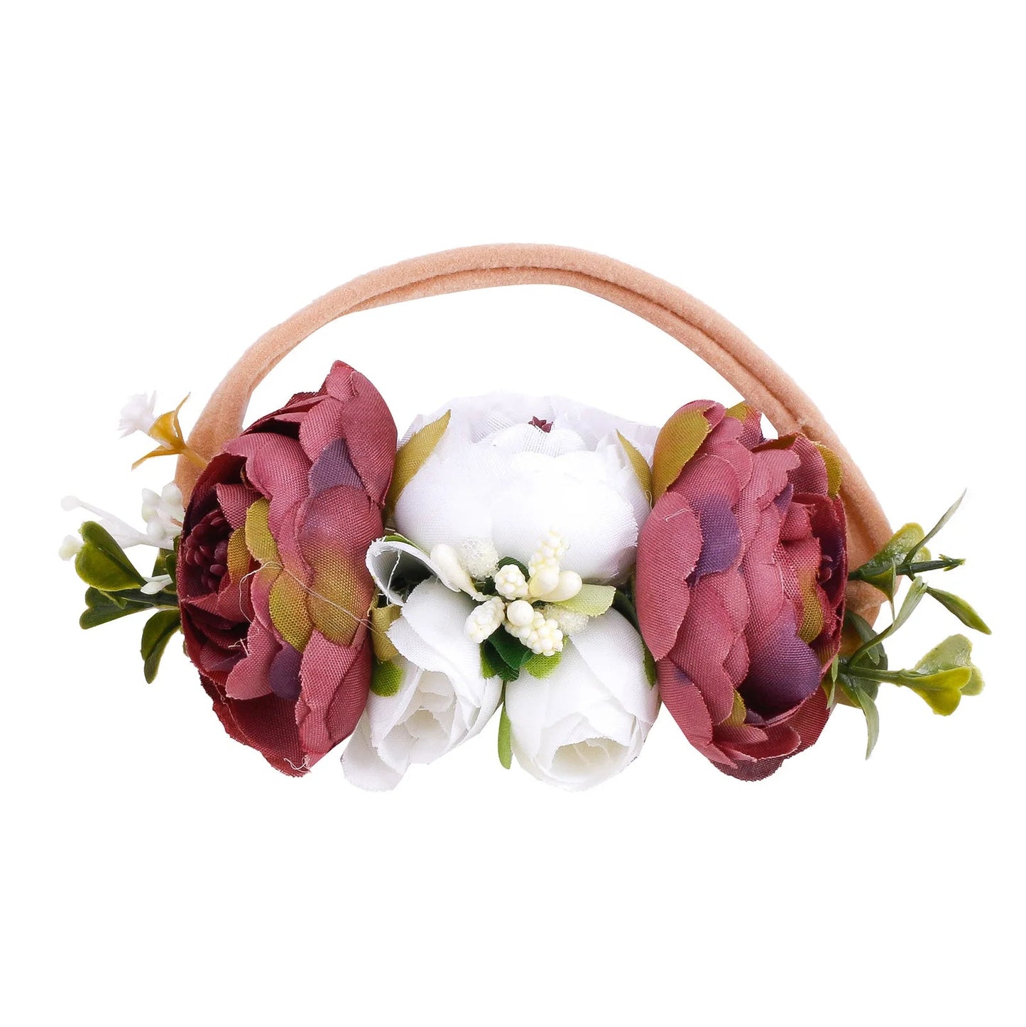 KMK - Toddler Elastic Floral Headband