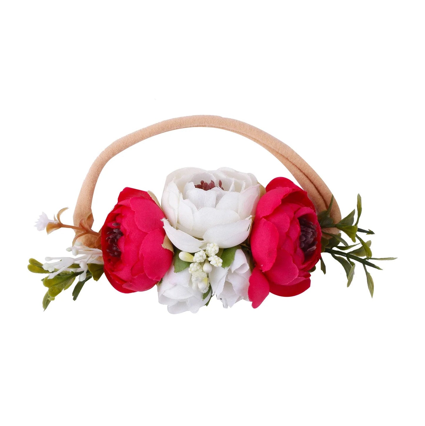 KMK - Toddler Elastic Floral Headband