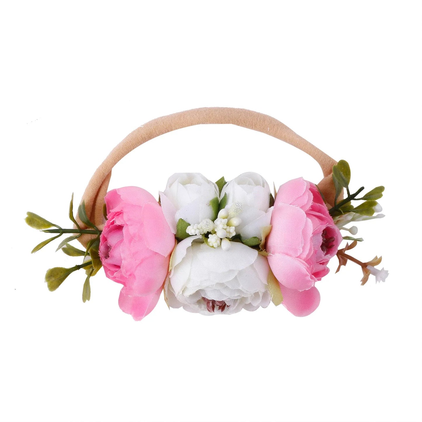 KMK - Toddler Elastic Floral Headband