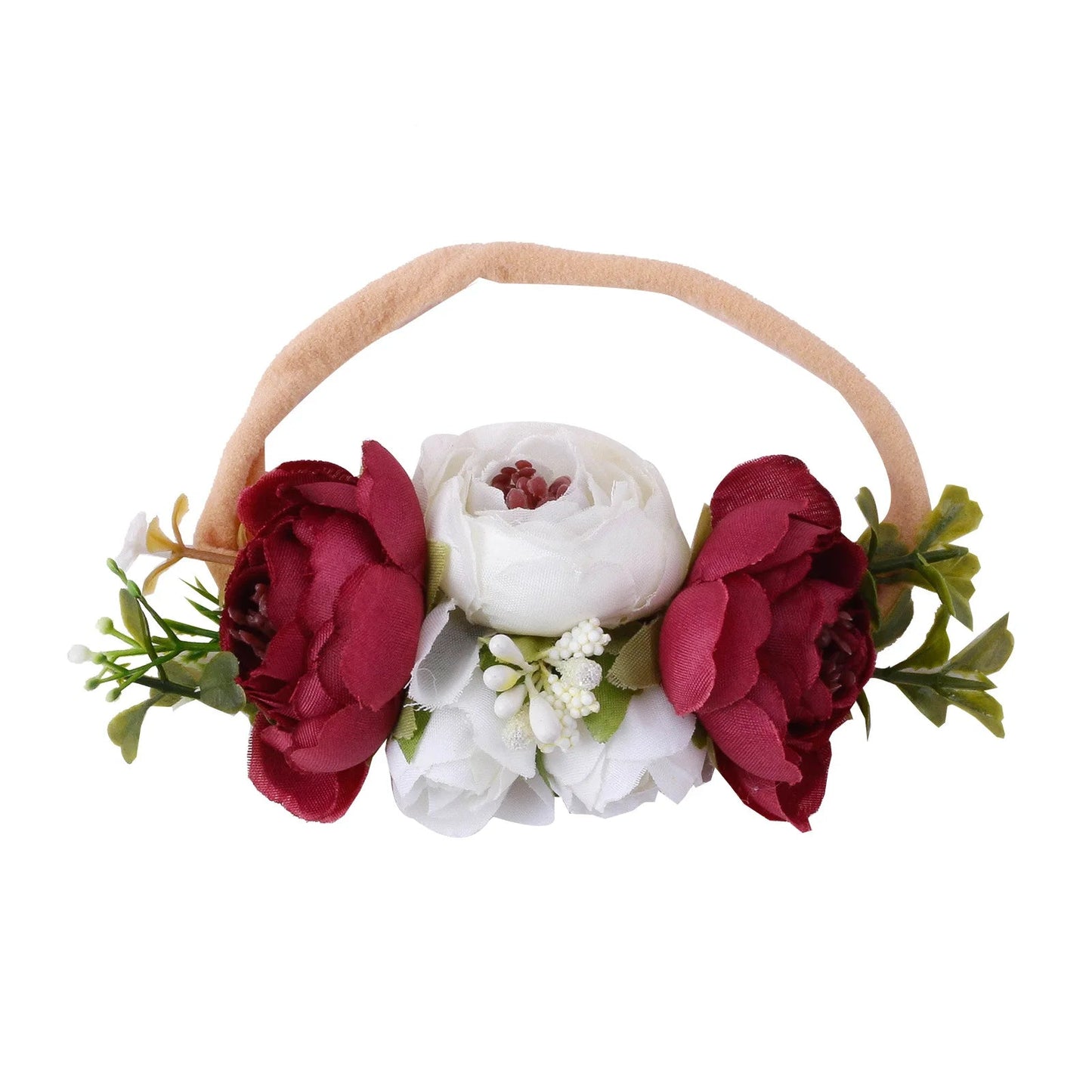 KMK - Toddler Elastic Floral Headband