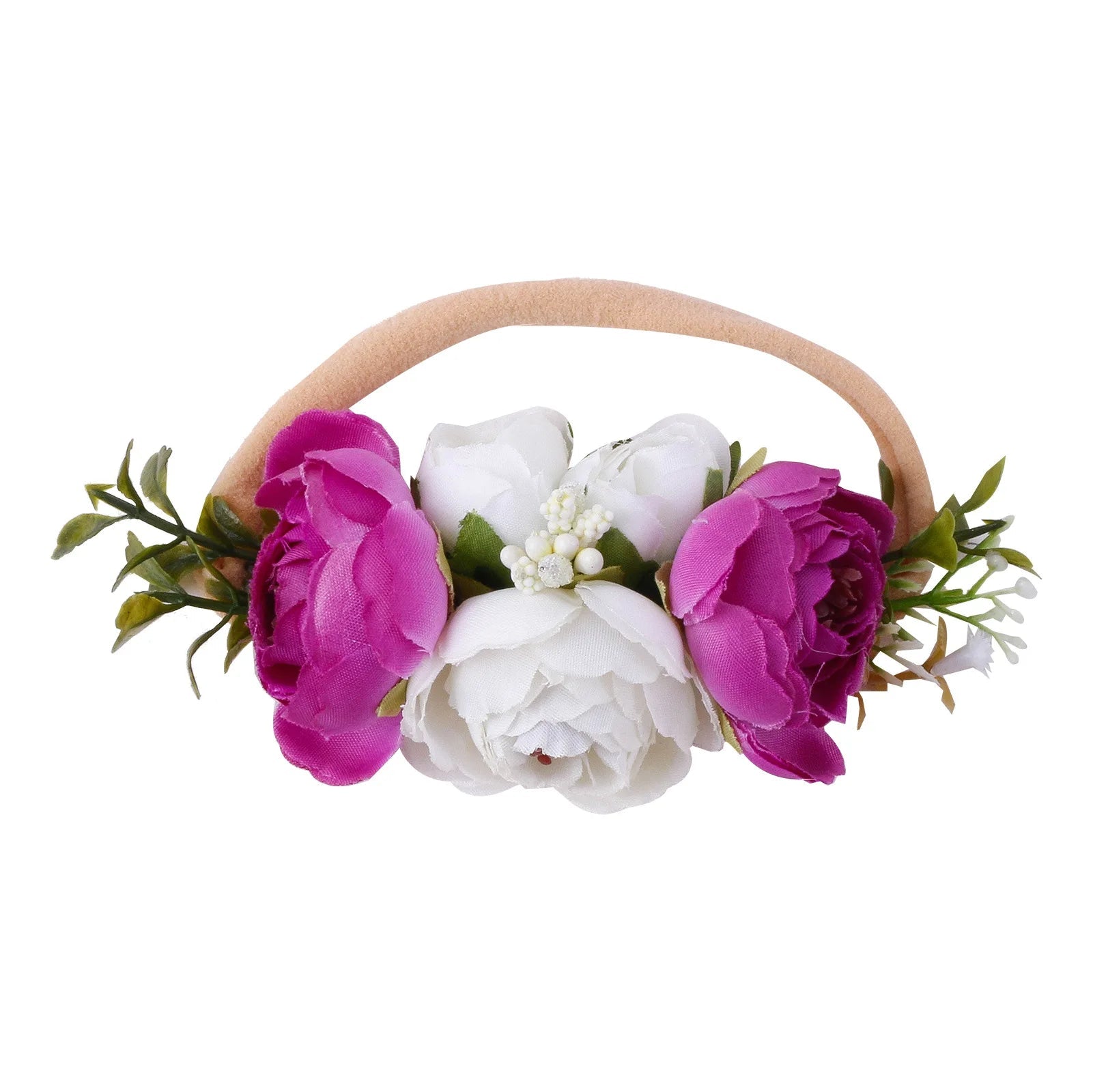 KMK - Toddler Elastic Floral Headband