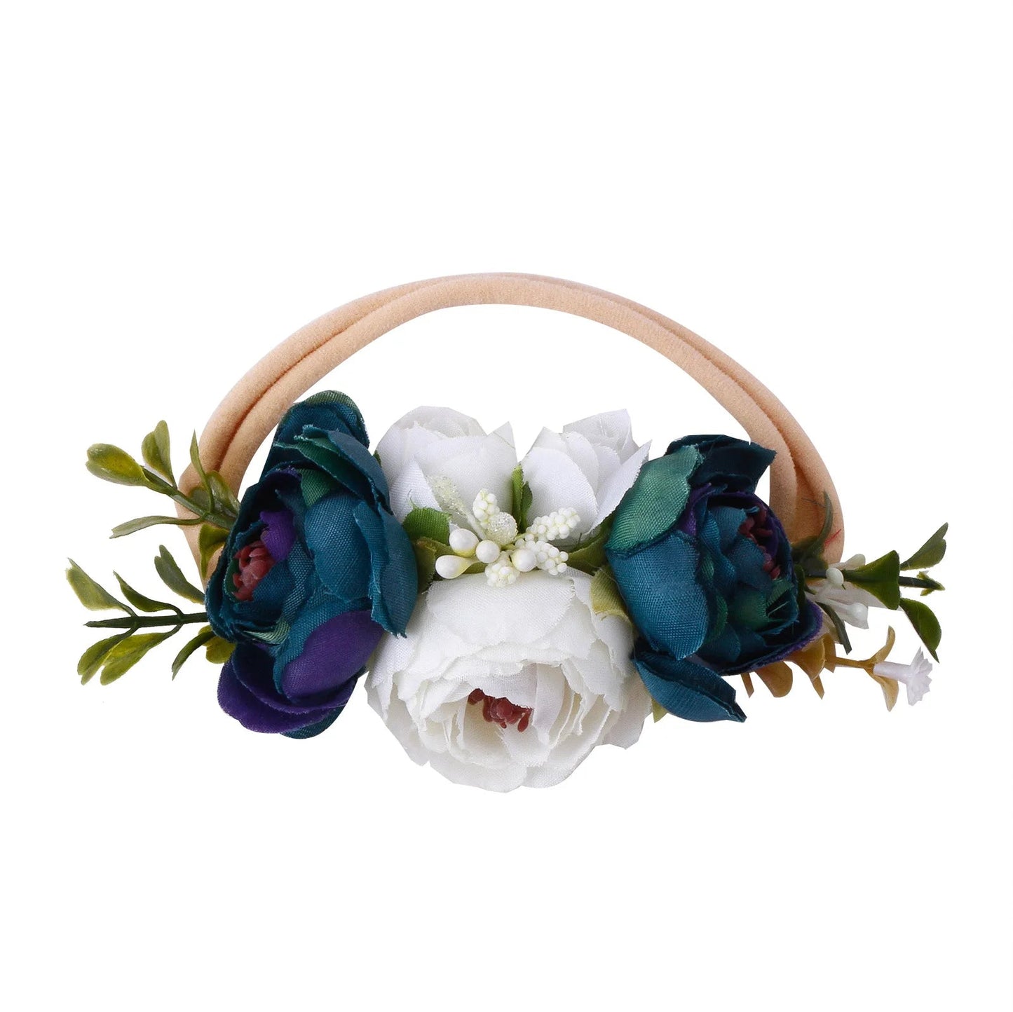 KMK - Toddler Elastic Floral Headband