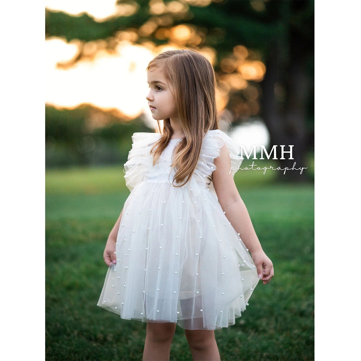 KMK - Tulle Pearl Dress