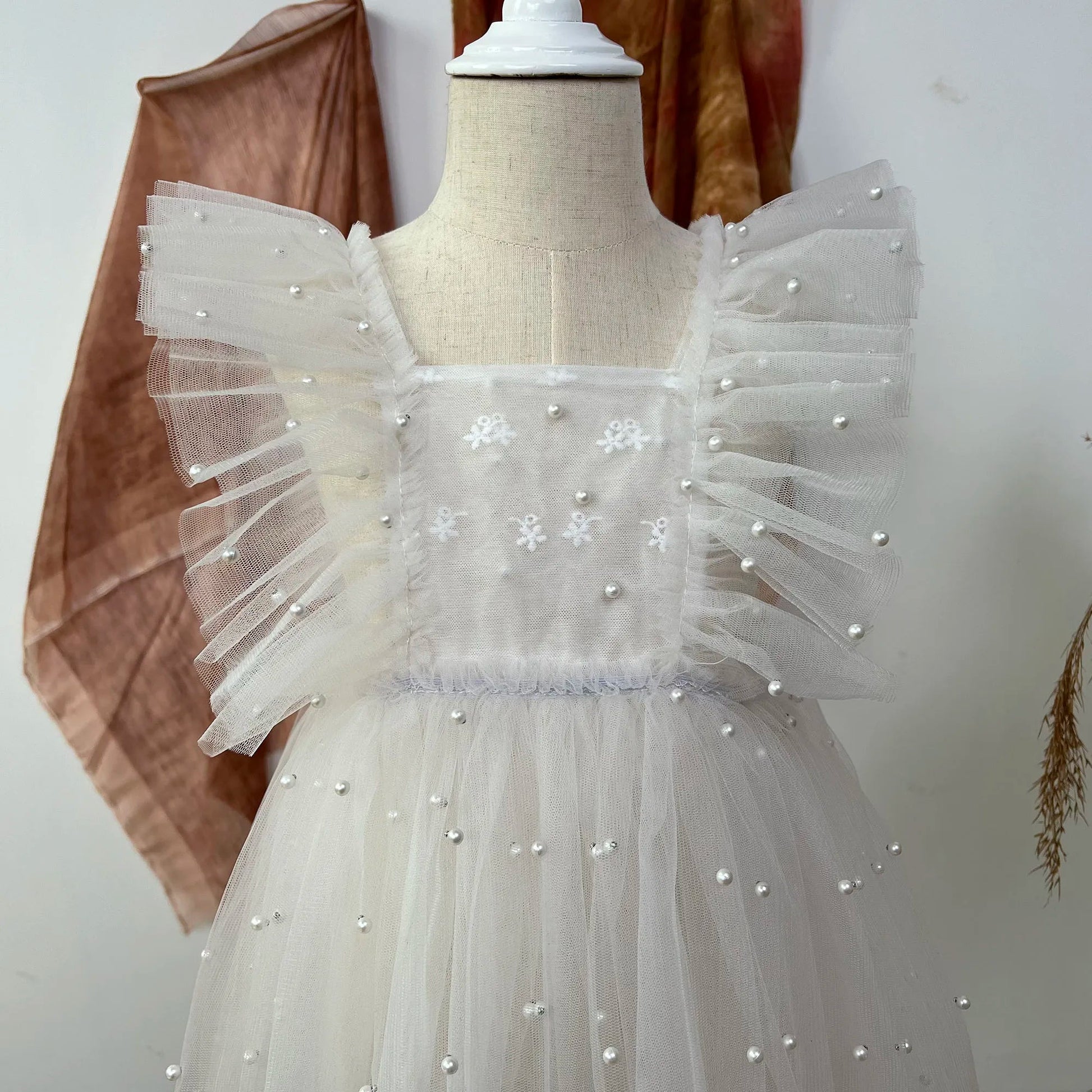 KMK - Tulle Pearl Dress